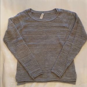 Light Grey Crew Neck Sweater